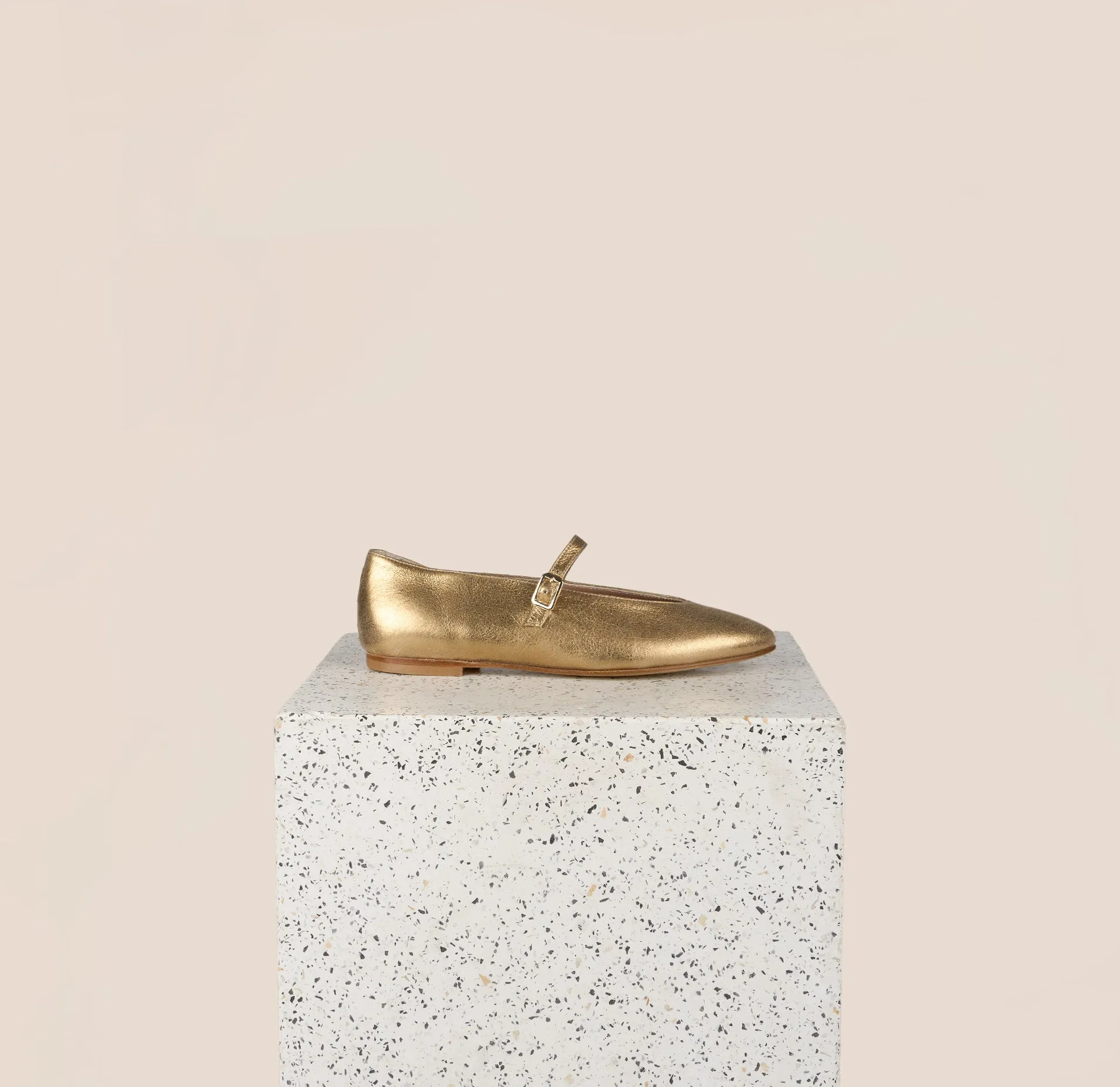 Bari - Gold Foil Daily Slip-ons Dance Floor
