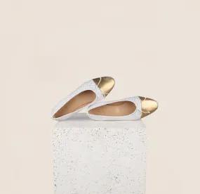 Health Step Como - White Dotted/Gold
