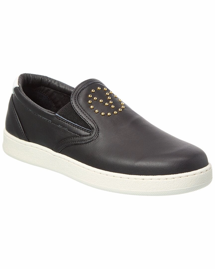 Valentino by Mario Valentino Shira Leather Slip-On Sneaker Walk Easy Day To Night