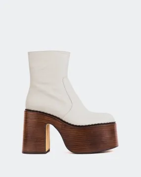 Rain Outfit Gunner Off White Leather