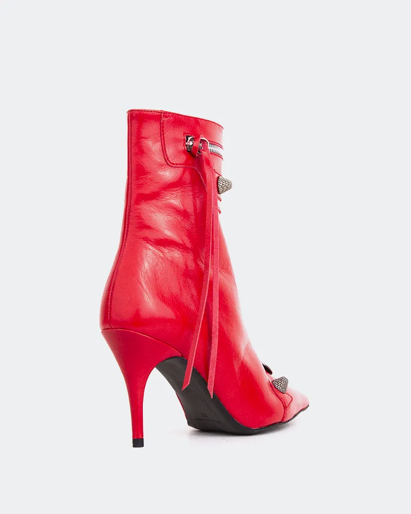 Weather Proof Minaj Red Leather