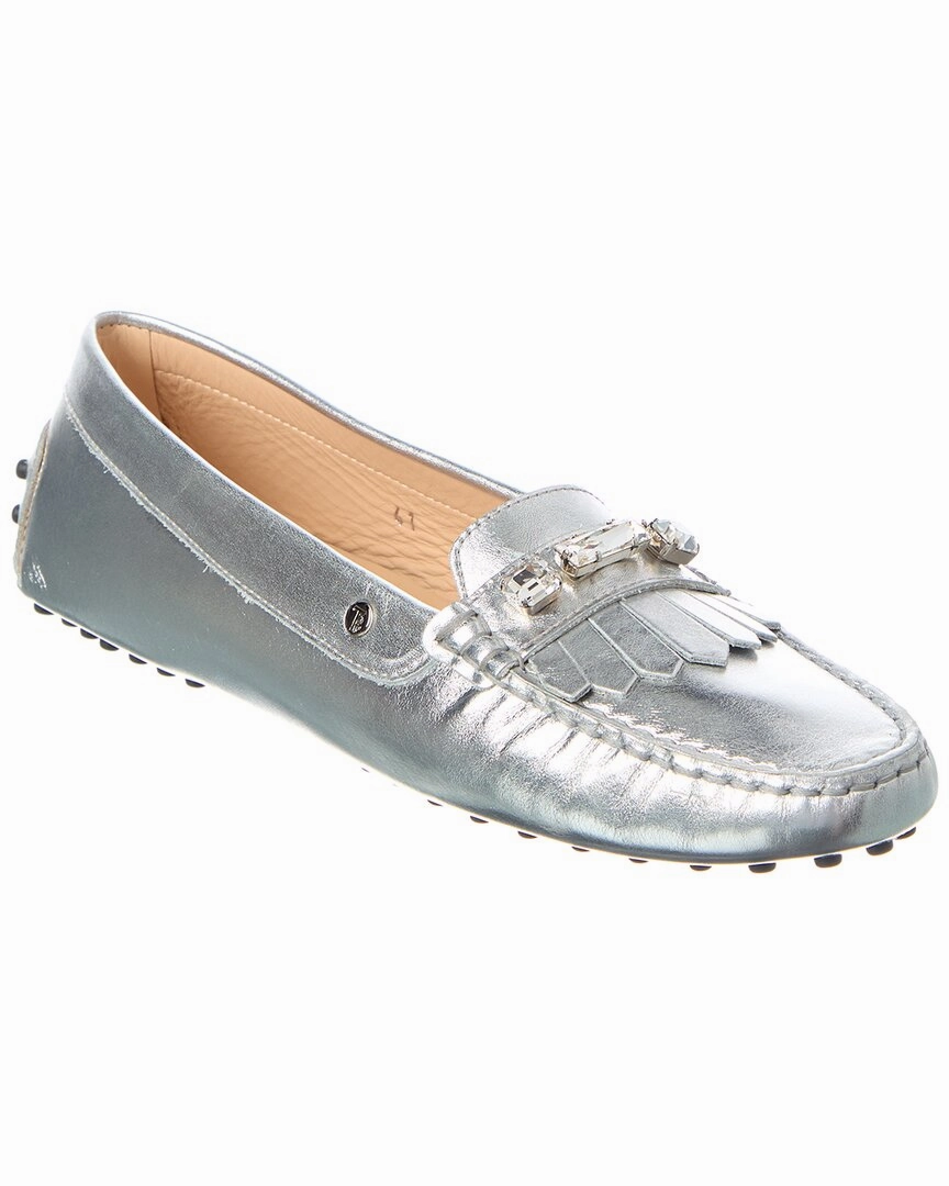 Smart Wardrobe Way Smooth TOD??s Leather Loafer