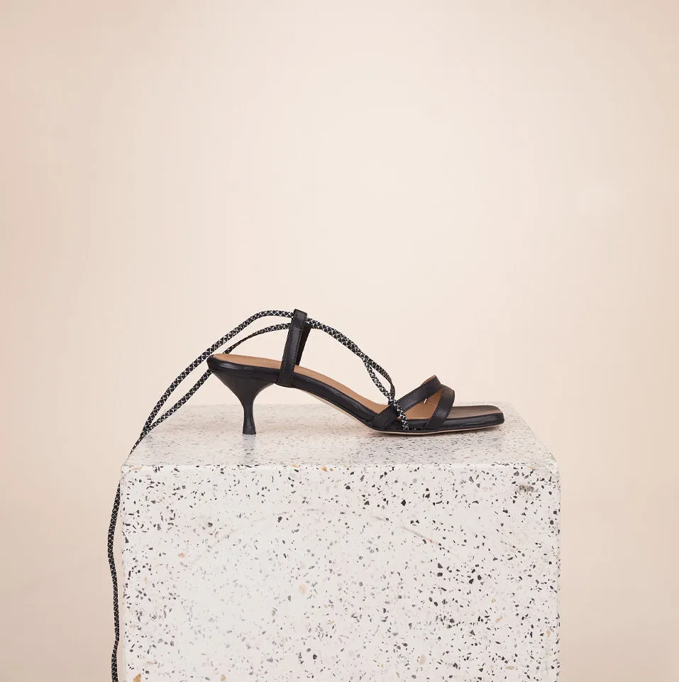 Fashionable Pumps Flirty Mood Rimini - Black/Mermaid