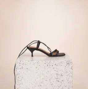 Rimini - Black/Mermaid Summer Heels Court