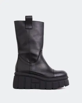 Kelowna Black Leather Daily Chic