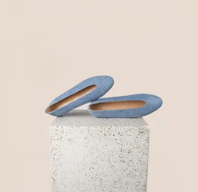 Travel Day Sunny Day Scala - Blue Twill (Removable Ties)