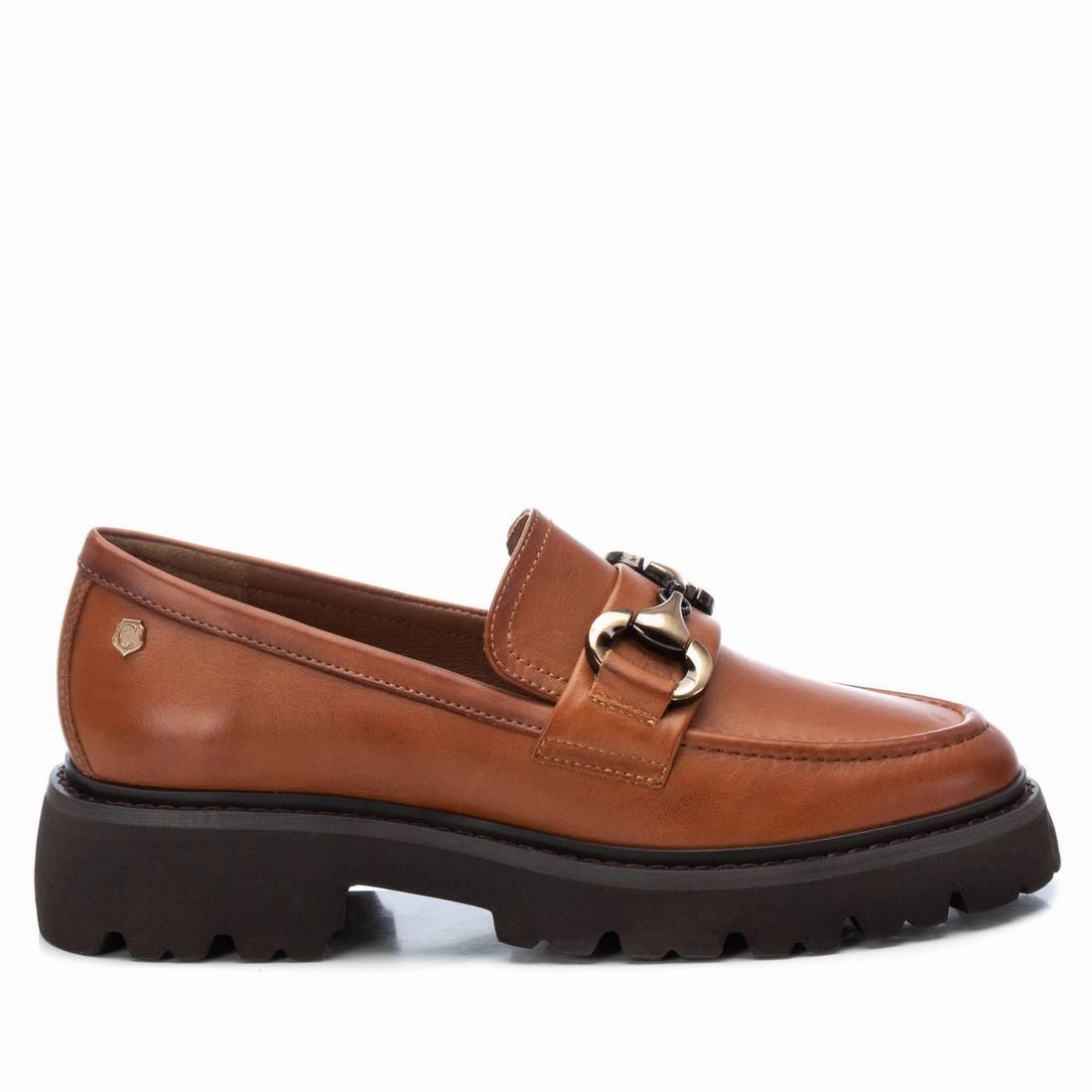 Low Profile Carmela Leather Collection Women's Moccasins by Xti