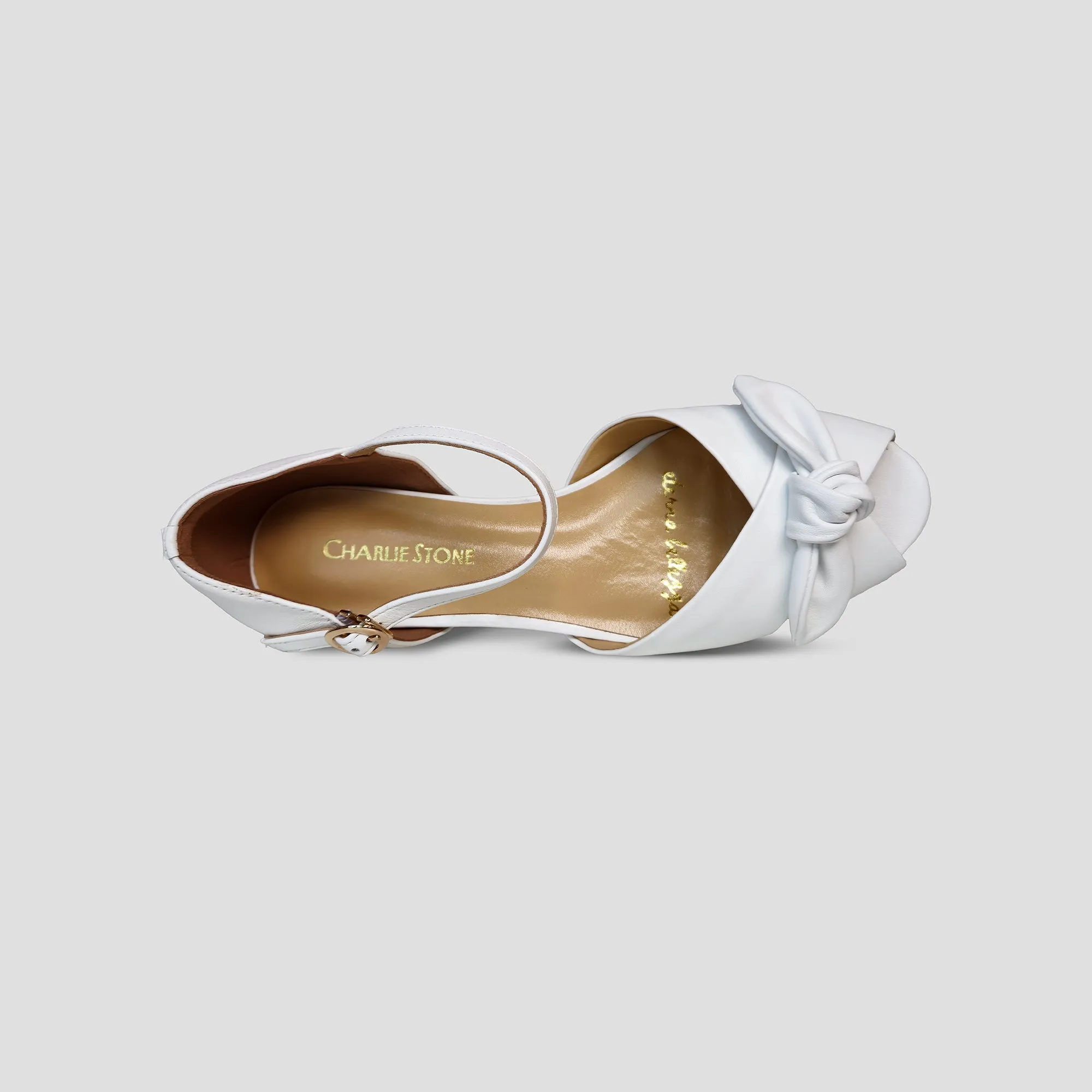 Taormina (White) Lesson Step Breathable Flats