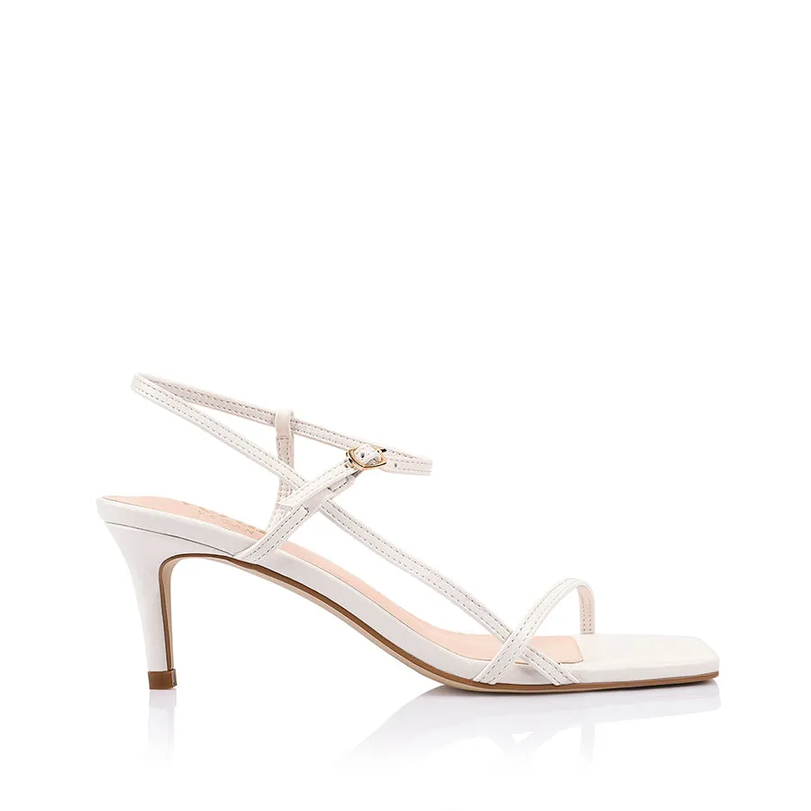 Stable Tatiana Strappy Sandals - Chalk White