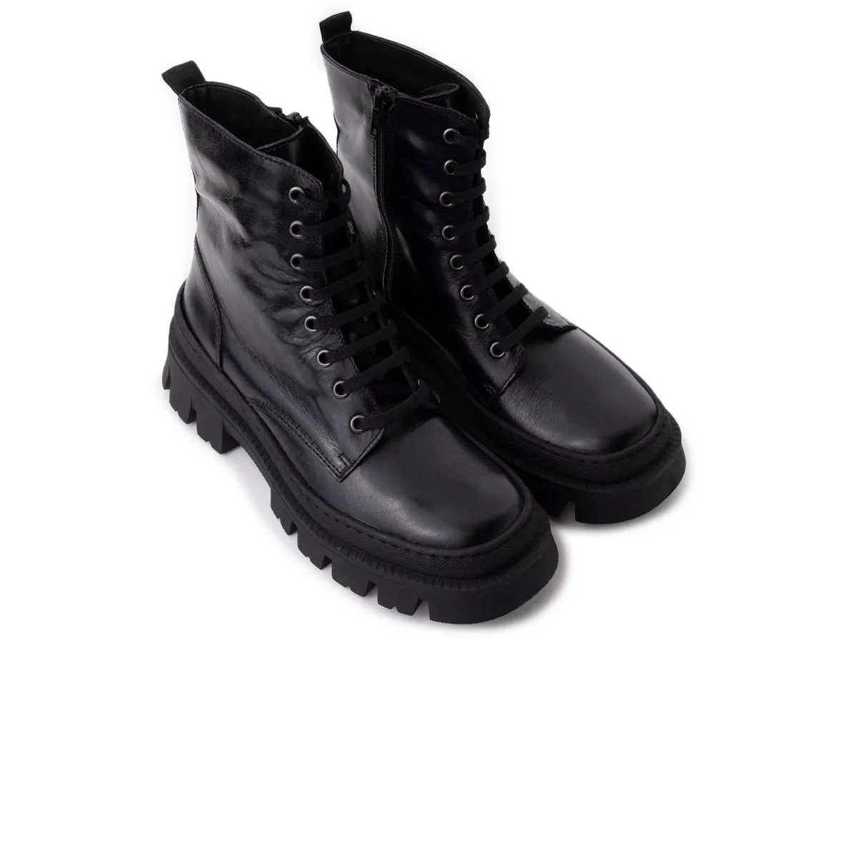 Practical Mood Comfortable Look Terni Black Leather