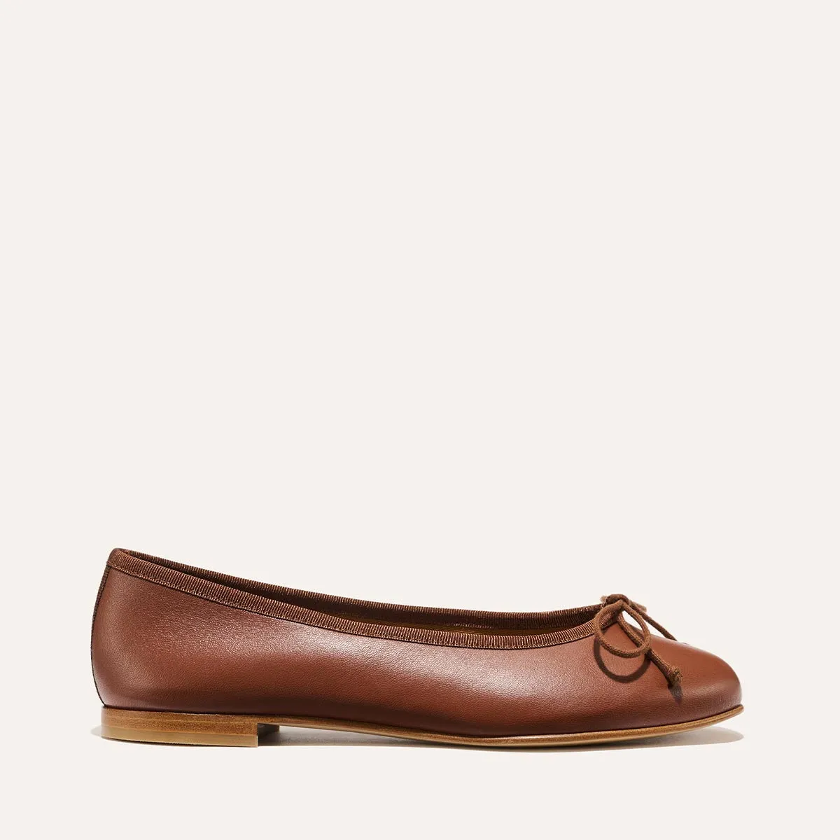 Functional Walking Shoes The Demi - Cognac Nappa