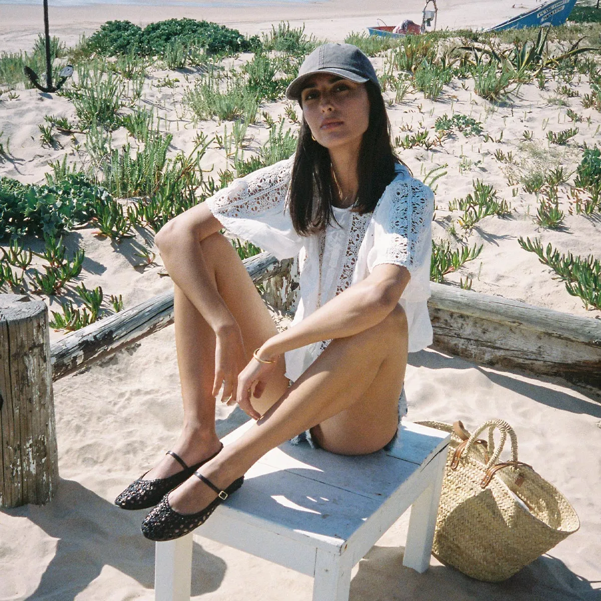 Comfort Padding Forest Step The Demi Jane - Espresso Woven Leather