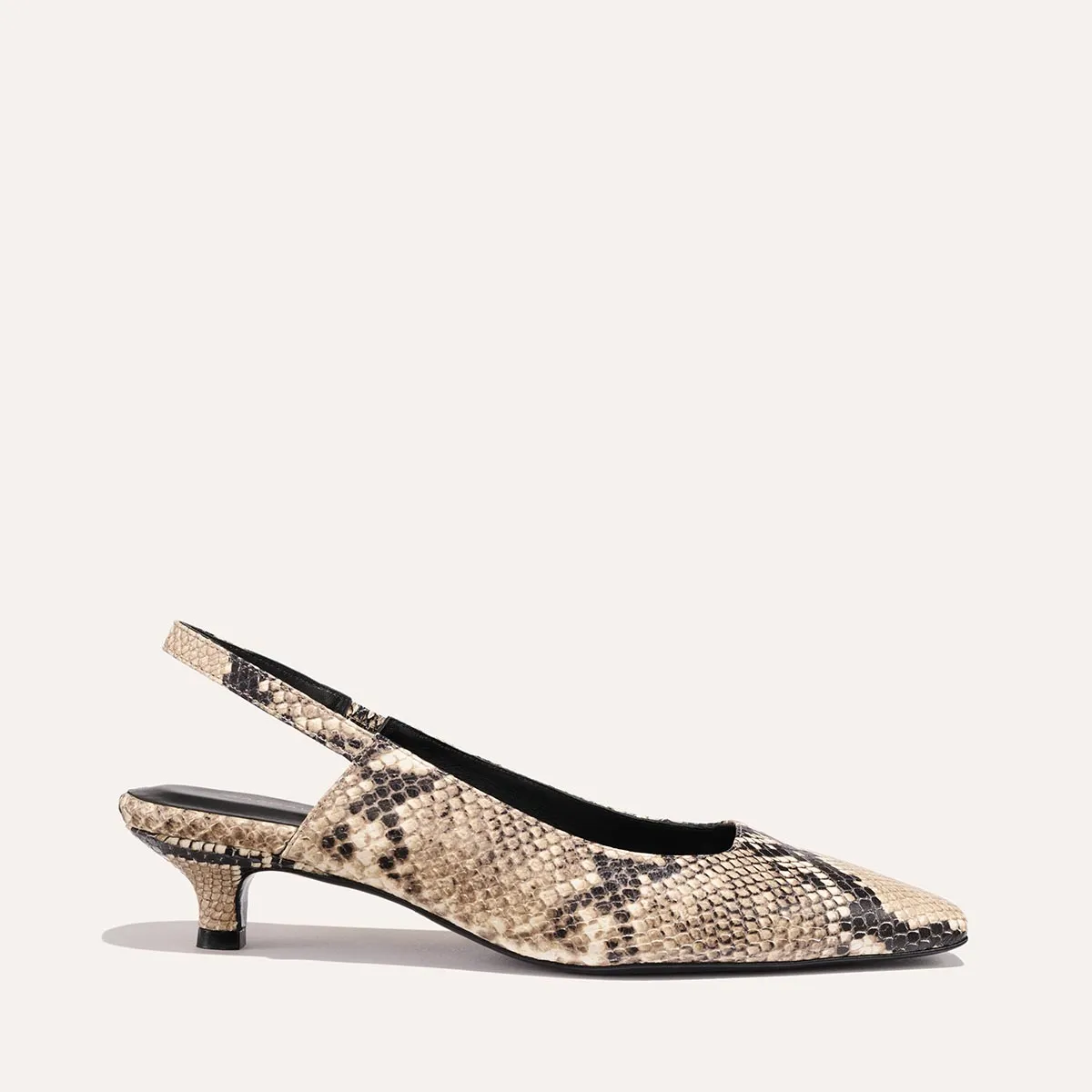 Agility The Sofia Sling - Natural Python Embossed