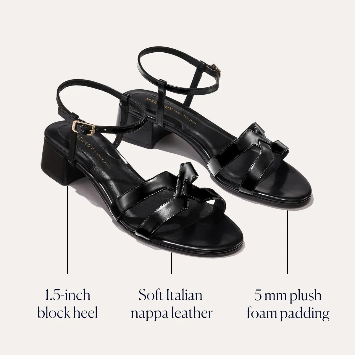 Comfort Fit Design The Yves - Black Calf