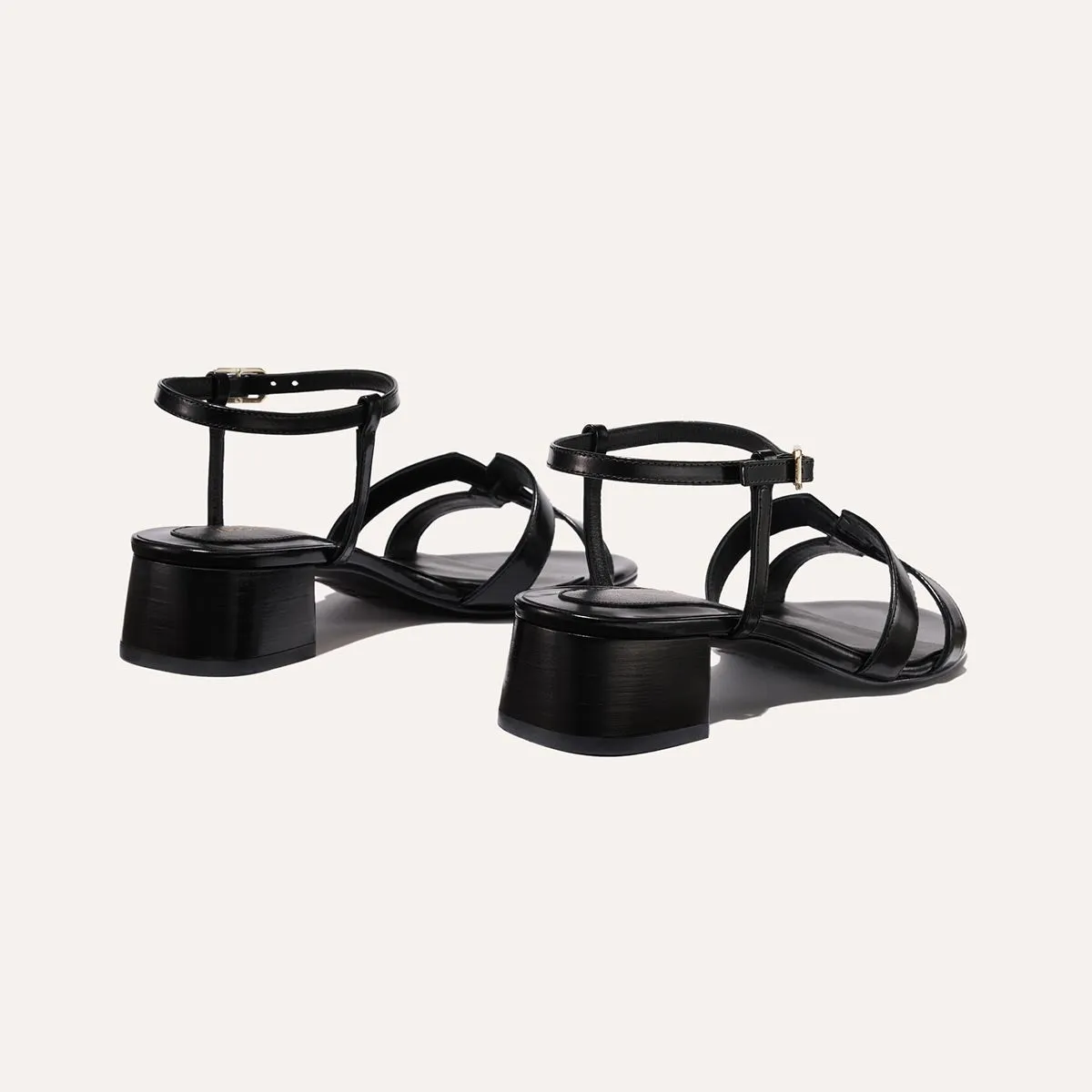 The Yves - Black Calf Rollbar Stability