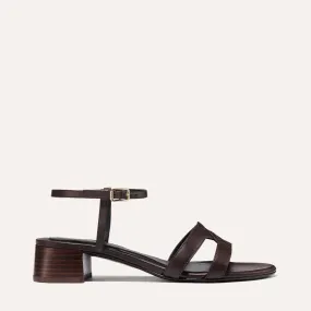 The Yves - Espresso Calf sueded fabric Vibrant Style