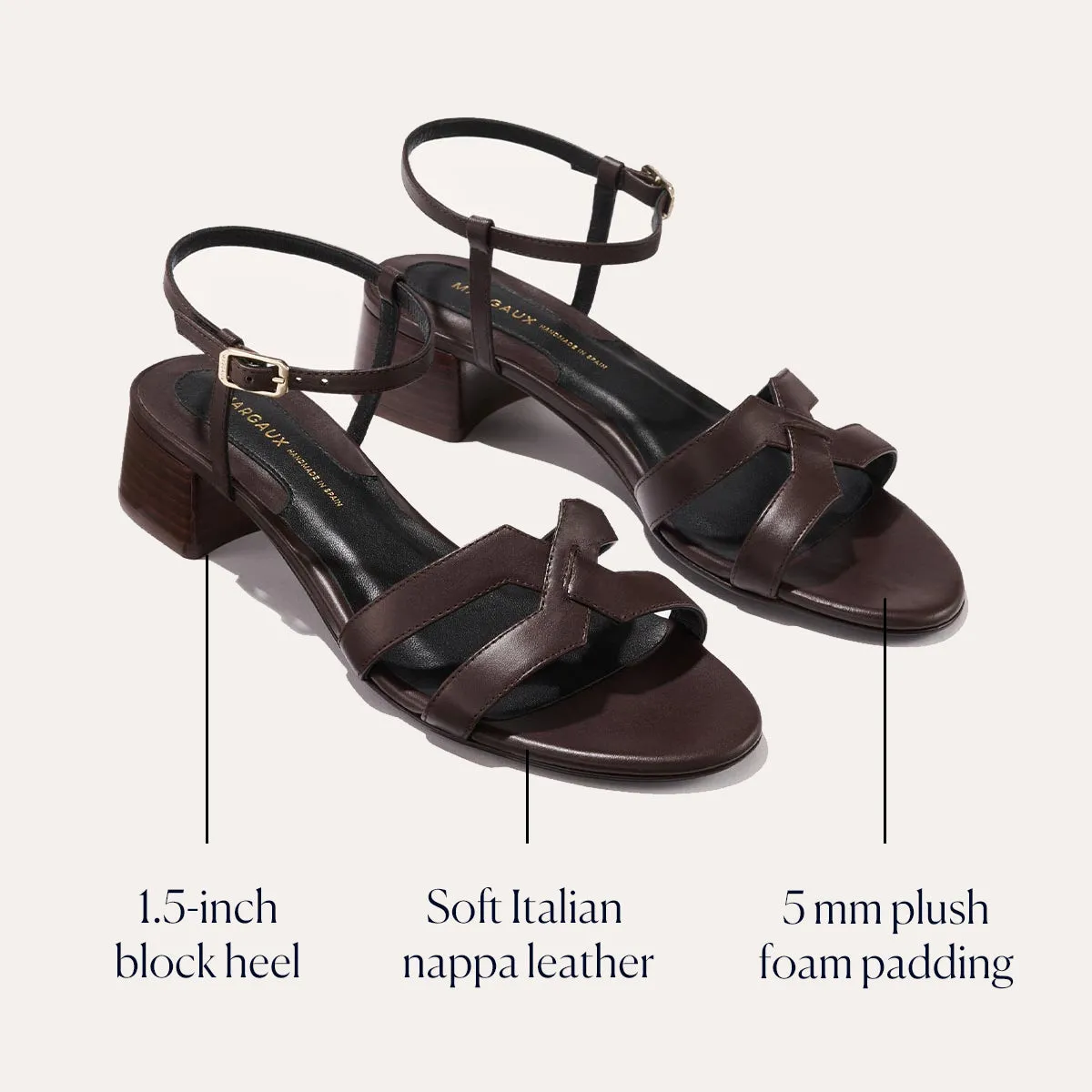 The Yves - Espresso Calf brogues