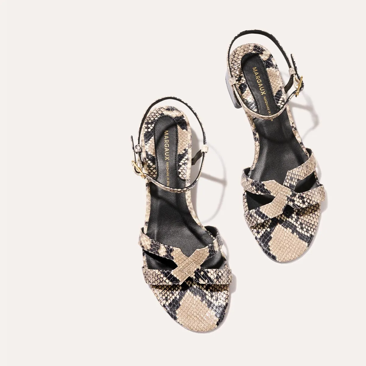 winter style statements most spring The Yves - Natural Python Embossed