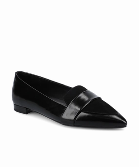 The New Sparrow Loafer - Licorice Leather Contemporary Look