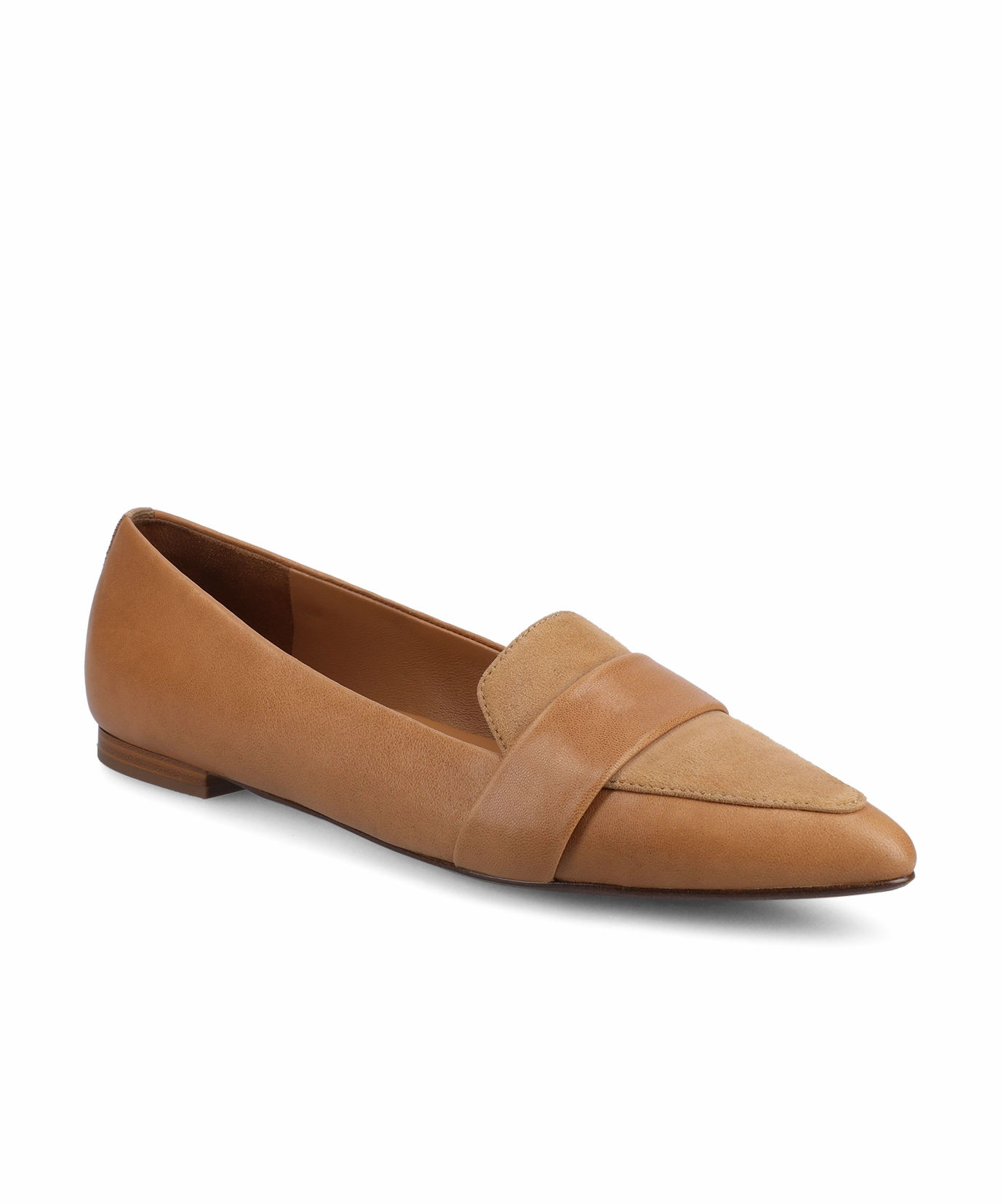Elegant Shoes The Sparrow Loafer - Cappuccino Leather