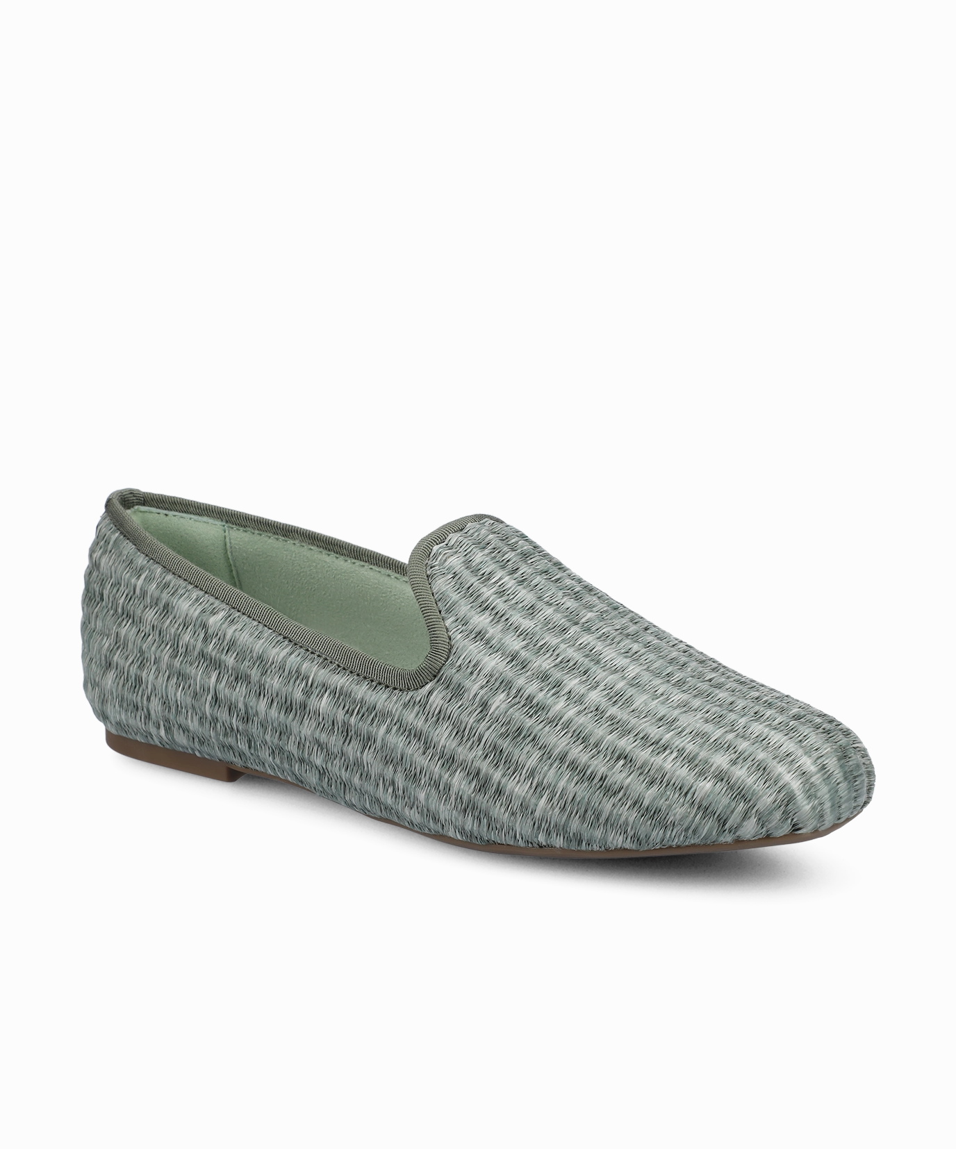 The Starling - Seafoam Raffia Stable Walk Long Move