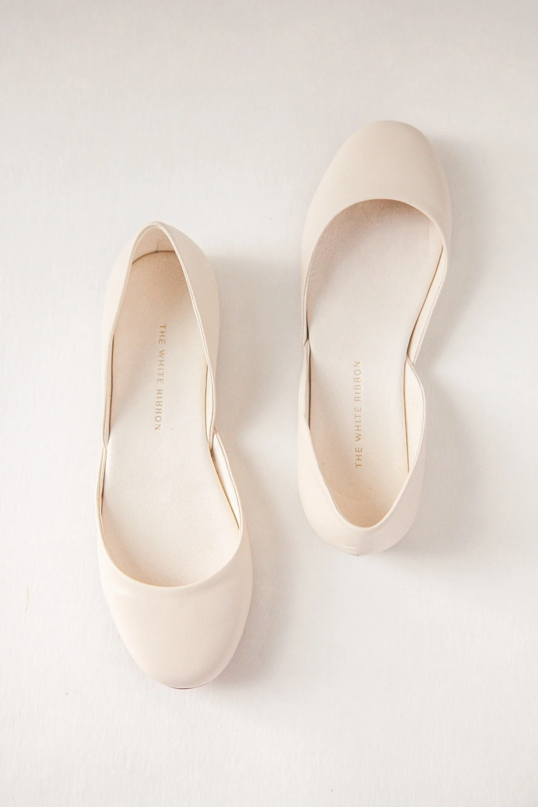 Trend Lane THEA BALLET FLATS ?C Antique IVORY