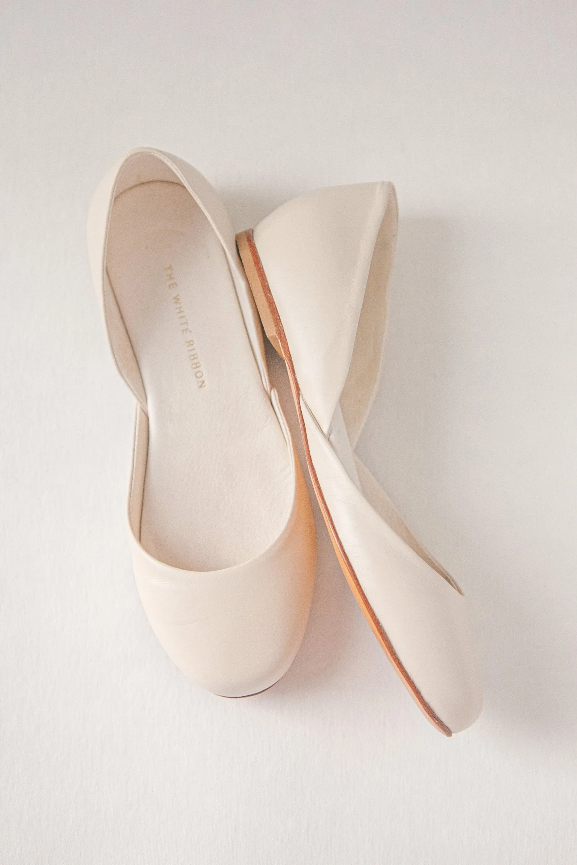 Casual Cushion City Roof THEA BALLET FLATS ?C Antique IVORY