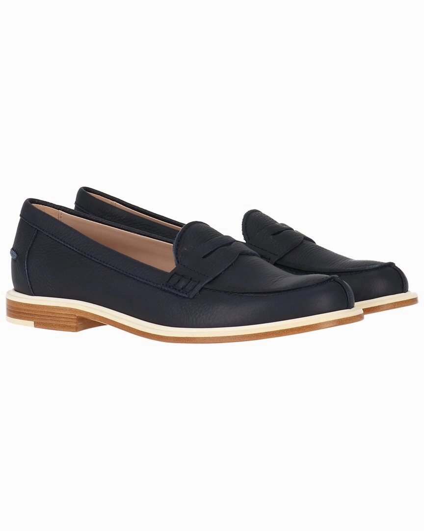 Reliable Fit TOD??s Circle Frangia Nappine Leather Loafer