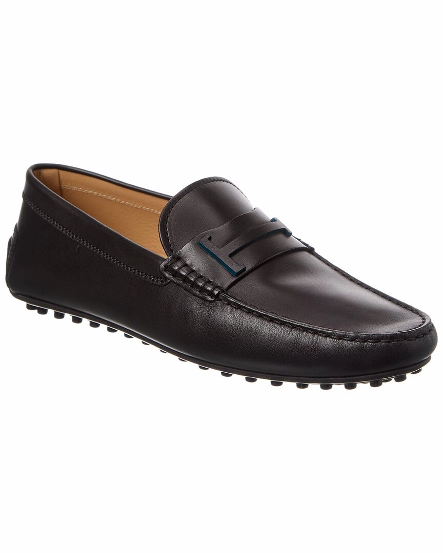 TOD??s City Gommino Leather Loafer Hold Firm Light Fit