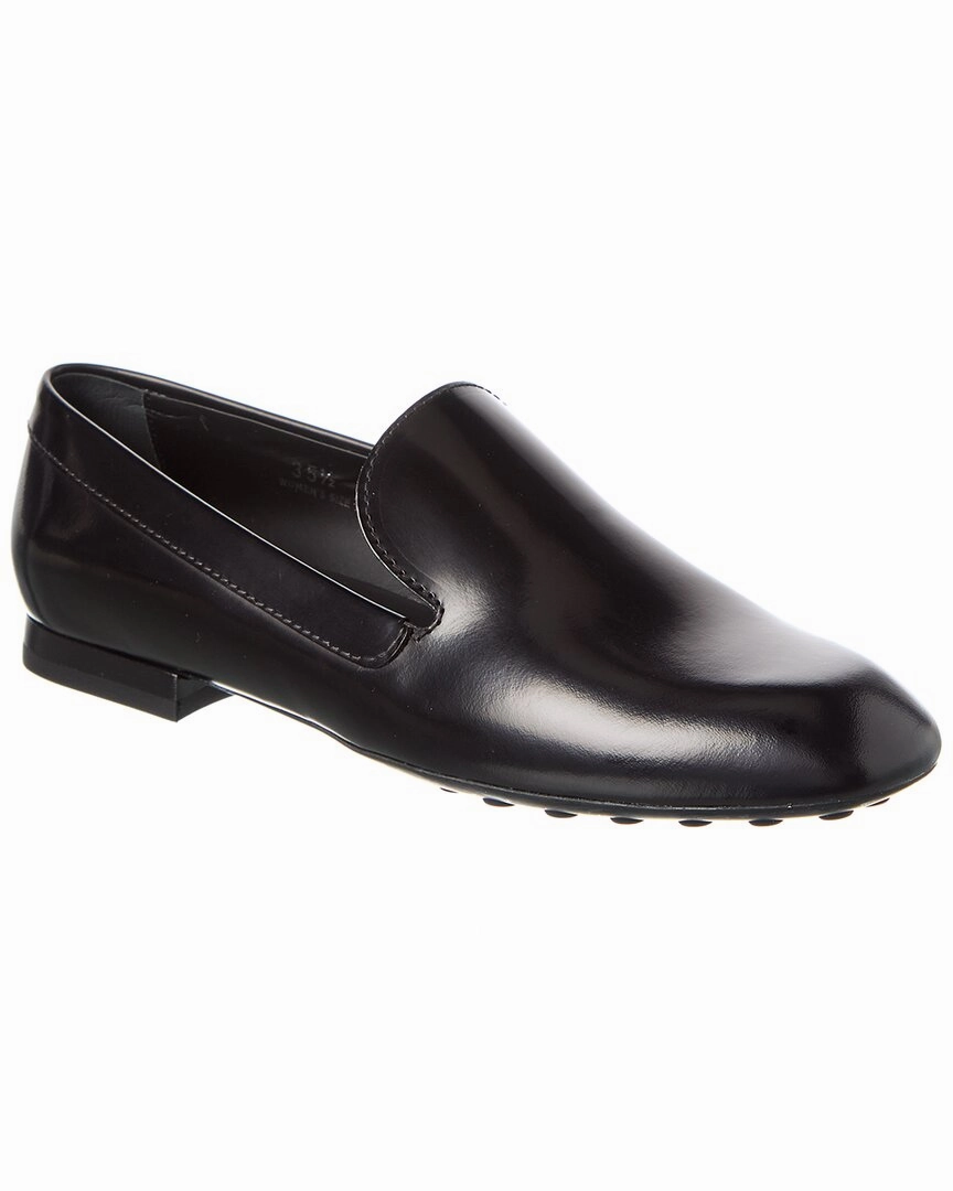 TOD??s Leather Loafer Chill Walk Coffee Stop