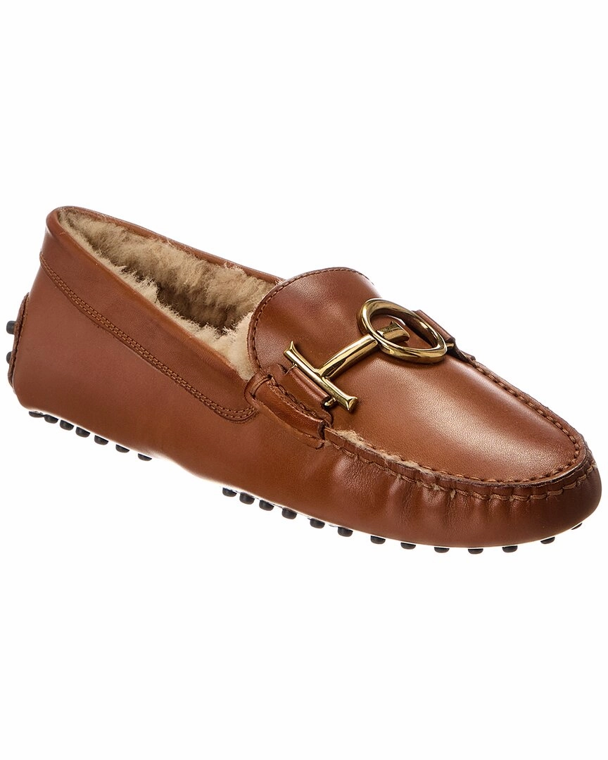 Comfortable Slip-on Design Function First TOD??s Leather Loafer