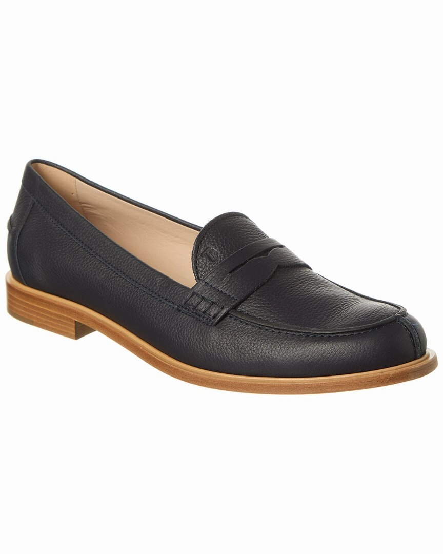 TOD??s Leather Loafer Relaxed Design All-day Comfort Footwear