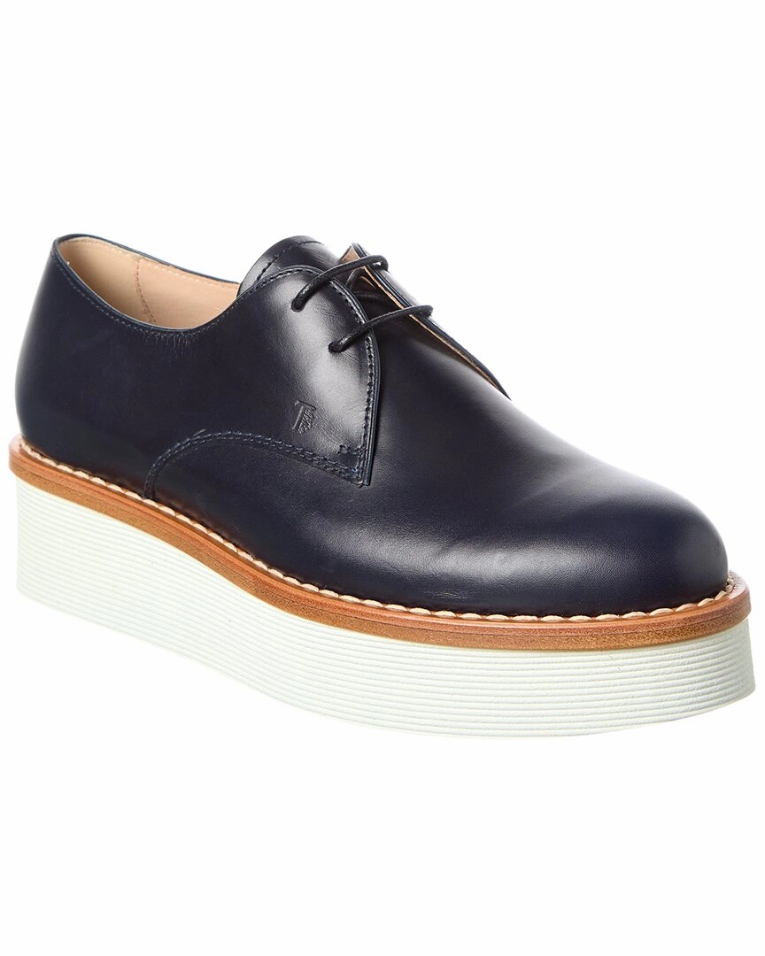 Fair Day Daily Firm TOD??s Leather Platform Oxford