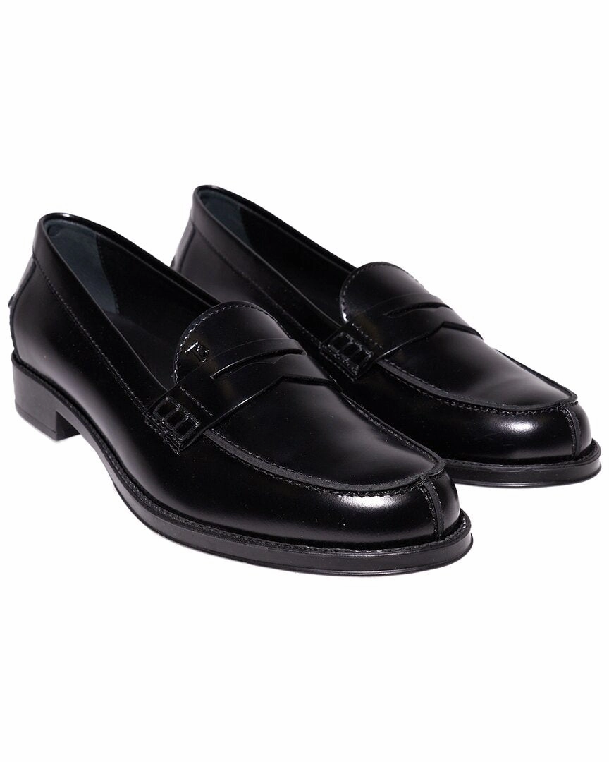 Stylish Padding Breezy Comfort TOD??s Logo Leather Loafer