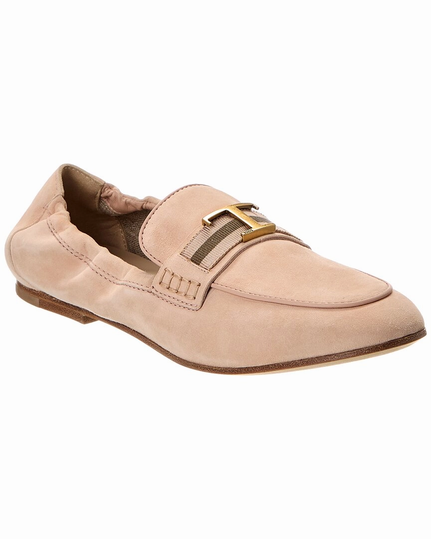Casual Movement Relaxed All-day Wear TOD??s Suede Loafer