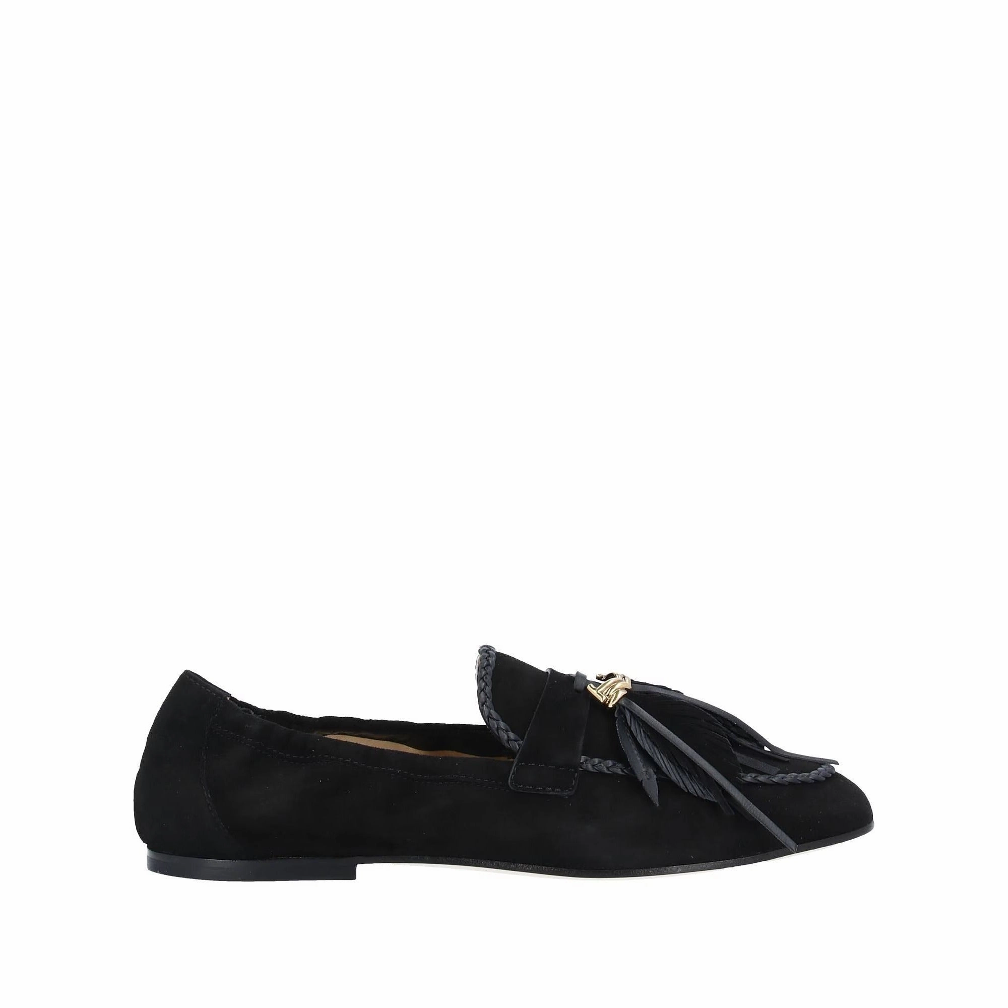 Tod's Tassel Design Suede Loafers Event Go Way Smooth