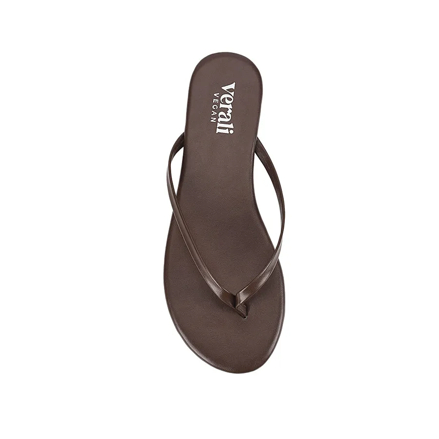 Tori Thongs - Chocolate Brown All-Occasion Shoes Sale Mood