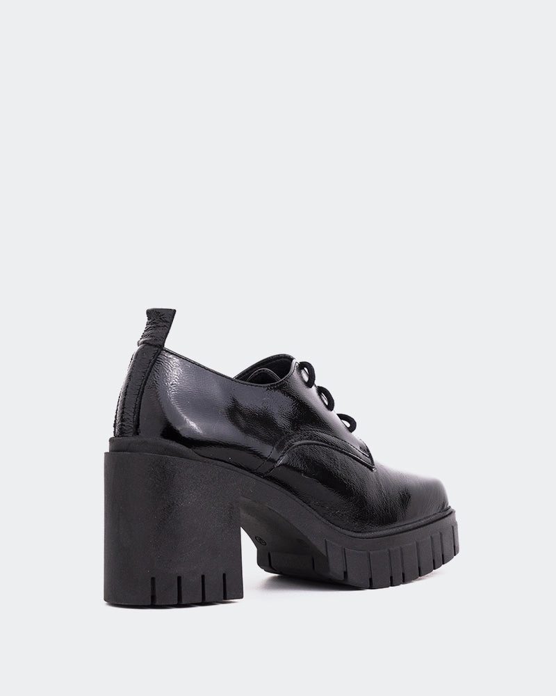 Stretchable Heel Guard Toulon Black Naplack