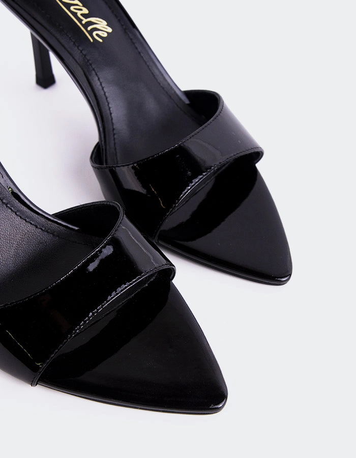 Casual Low Heel Hedel Black Patent