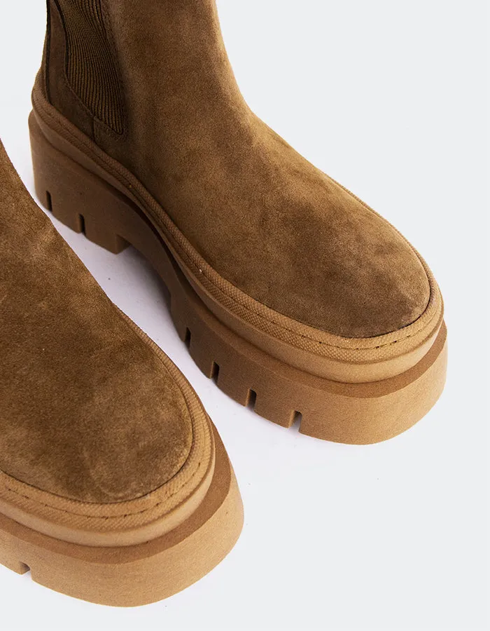 Delya Tan Suede Easy Pairing