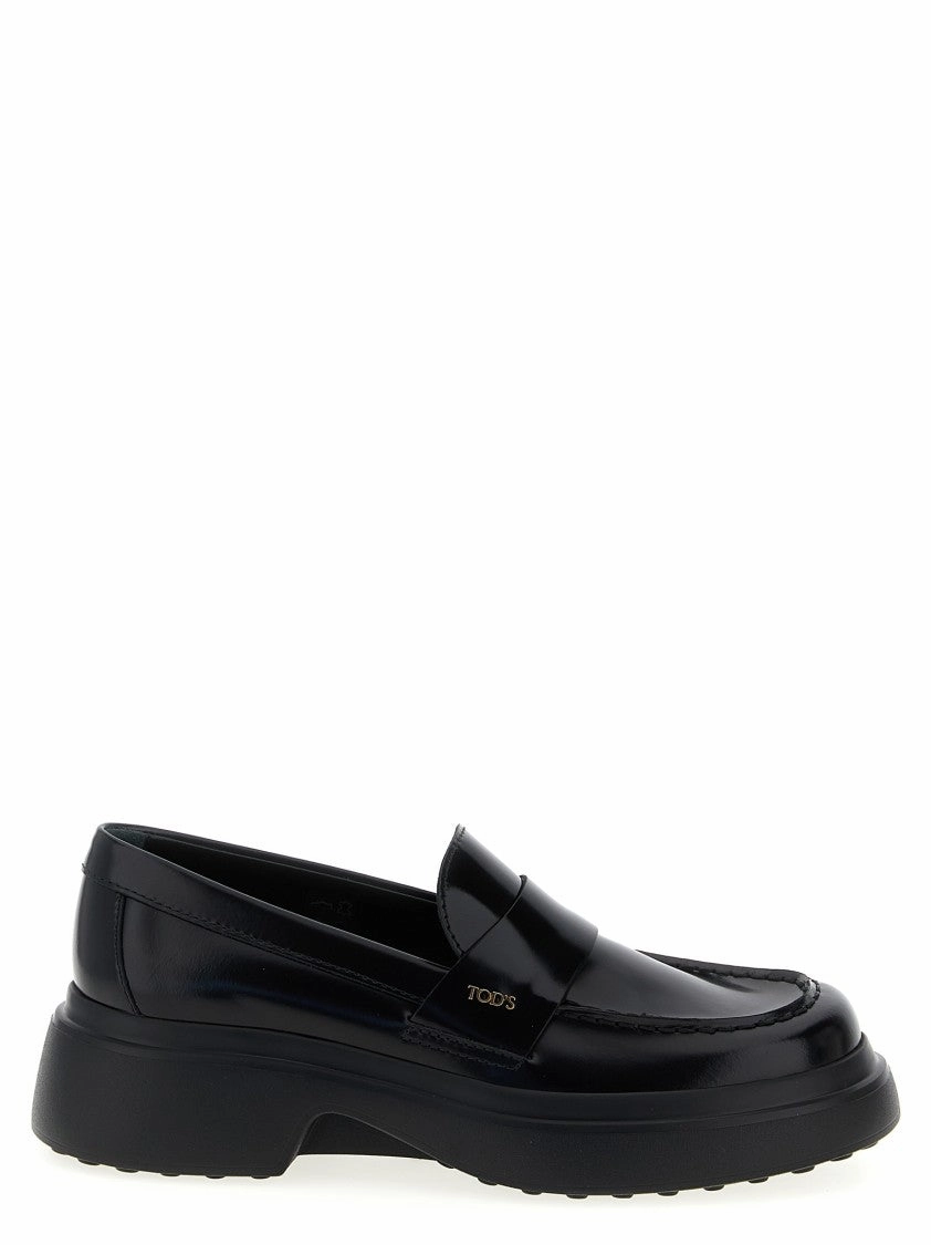 Soft Material Brushed Calf Leather Loafers