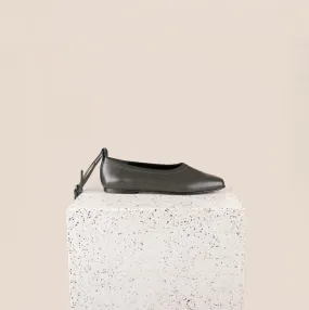 Imola - Olive leather (Removable Ties) Shop Glow Style Ready Footwear