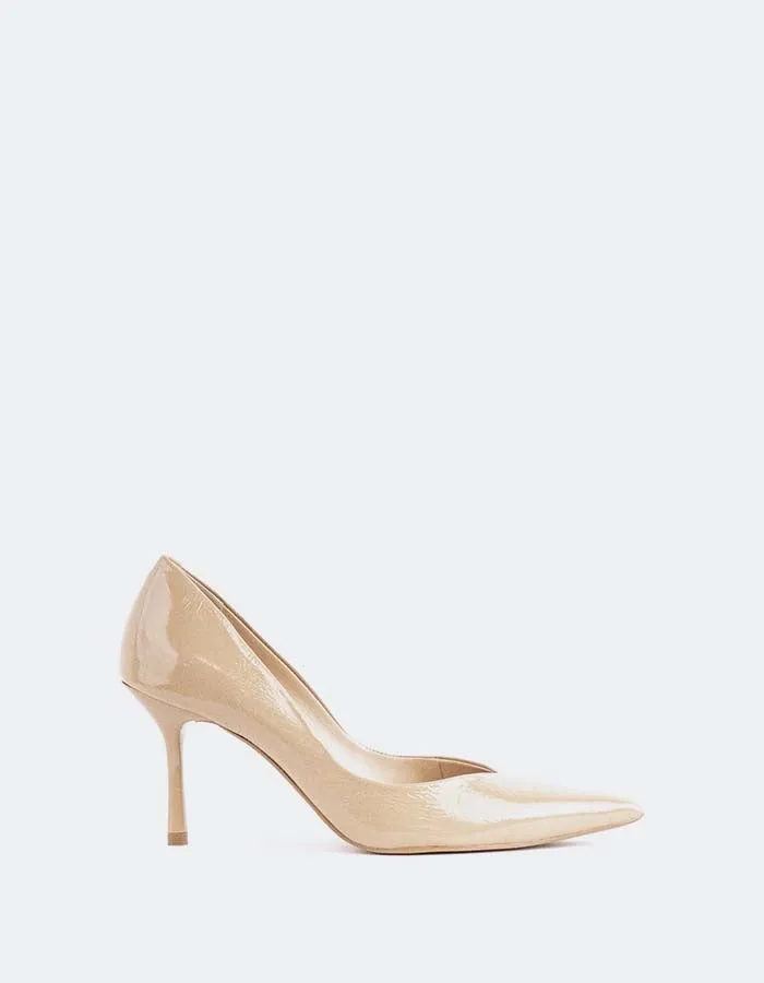 Liora Nude Naplack Holiday Office Shoes