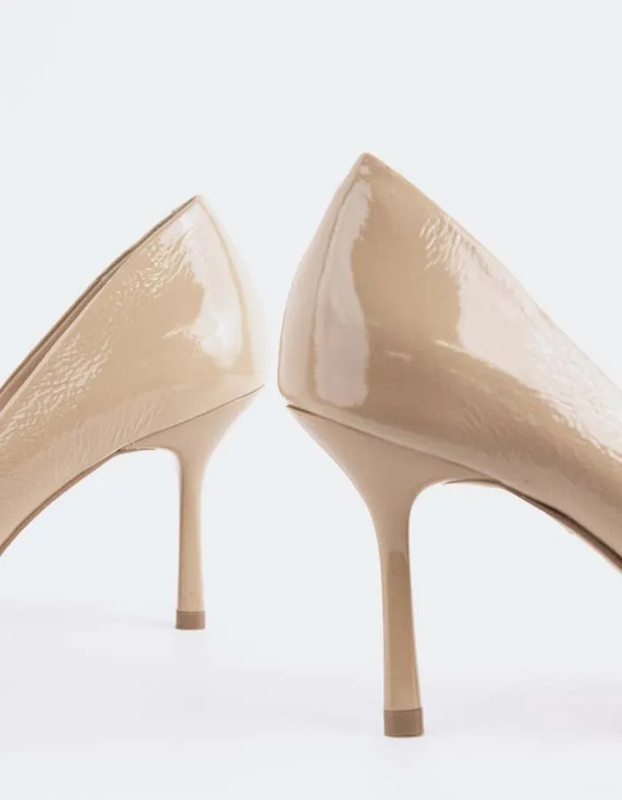 Supportive Glamorous Heels Liora Nude Naplack