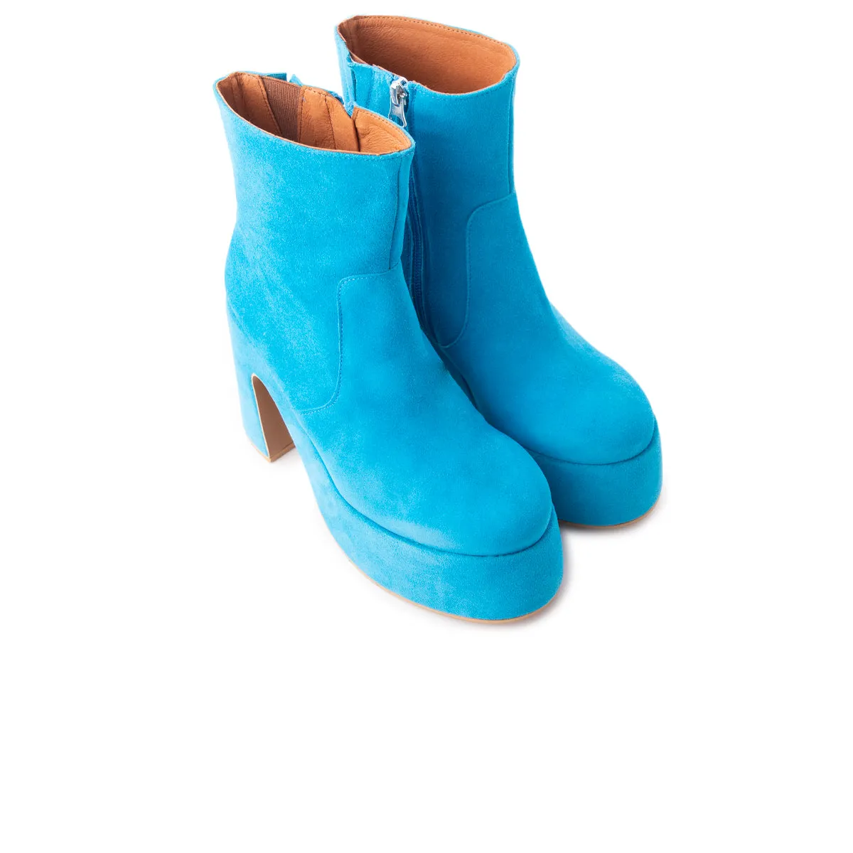 Daze Blue Suede Timeless Boot All Around