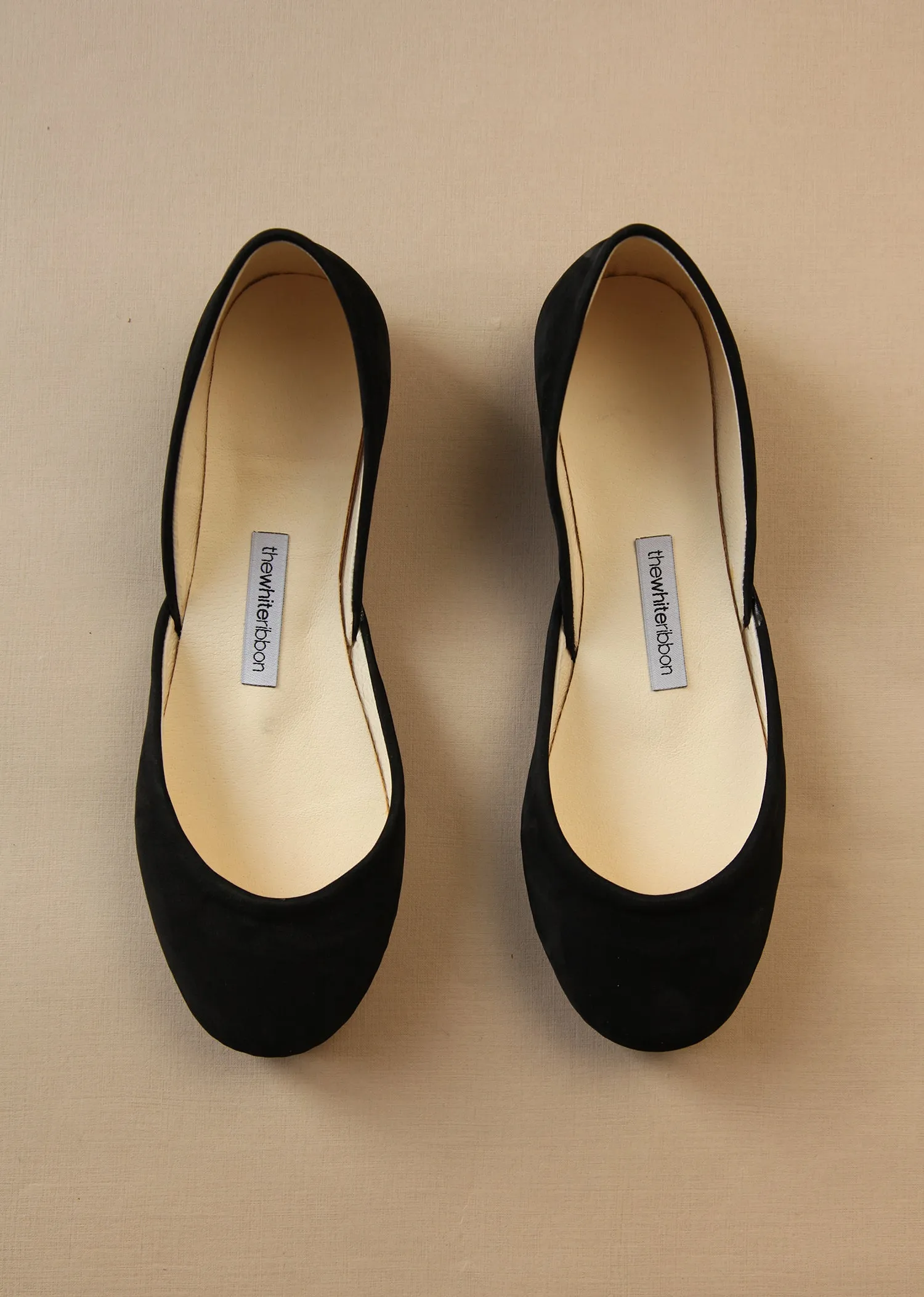 soft cushions THEA BALLET FLATS ?C BLACK NUBUCK