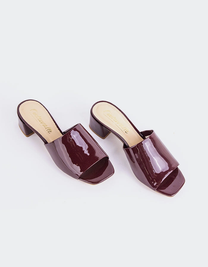 Trendy Appearance All terrain Fortunata Burgundy Patent