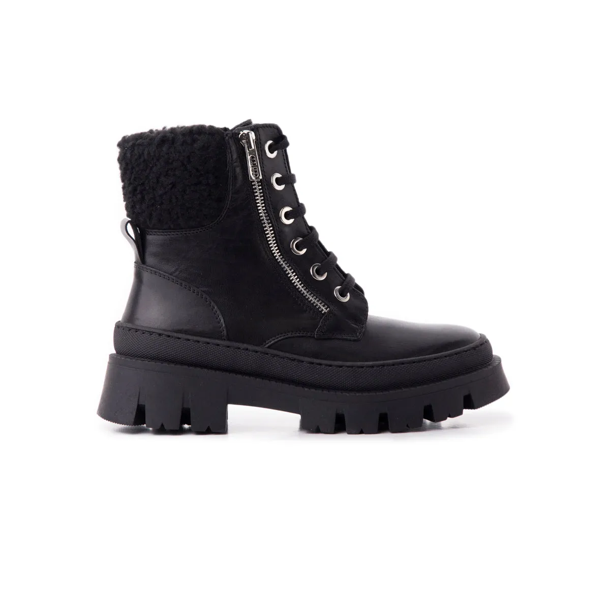 Weekend Fit Street Style Trieste Black Leather