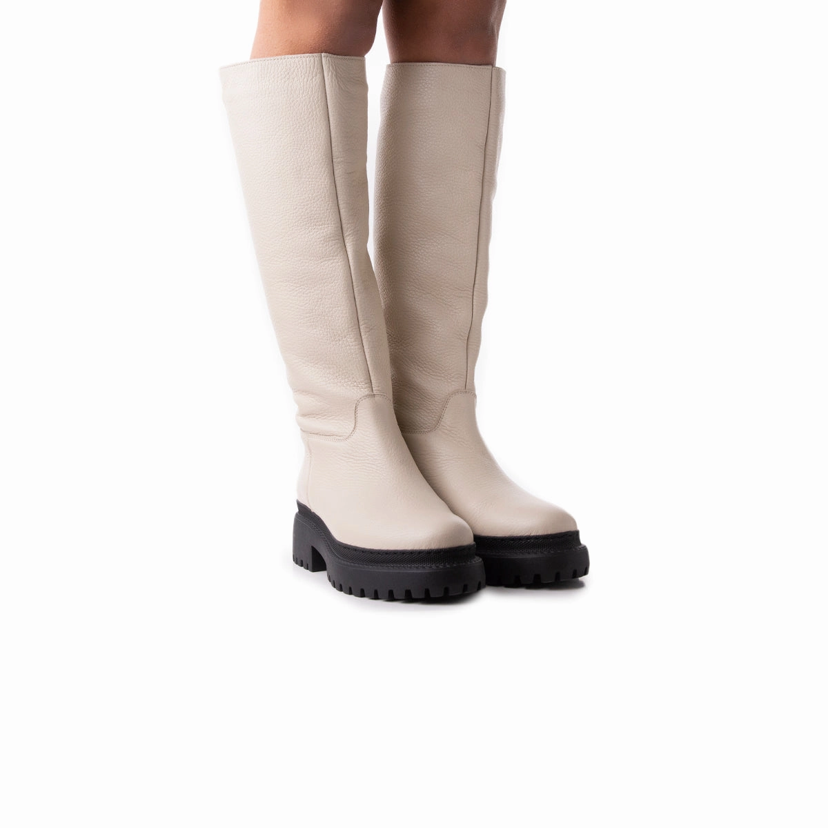 Tucsan Off White Leather Flexible Frame Weather Resistant User