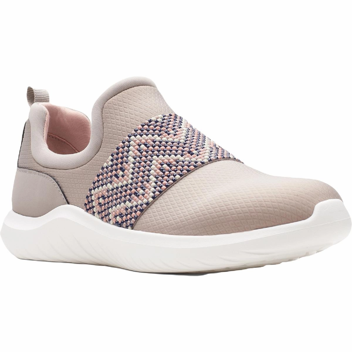 Nova Way Womens Fitness Lifestyle Slip-On Sneakers Clear Path Lane